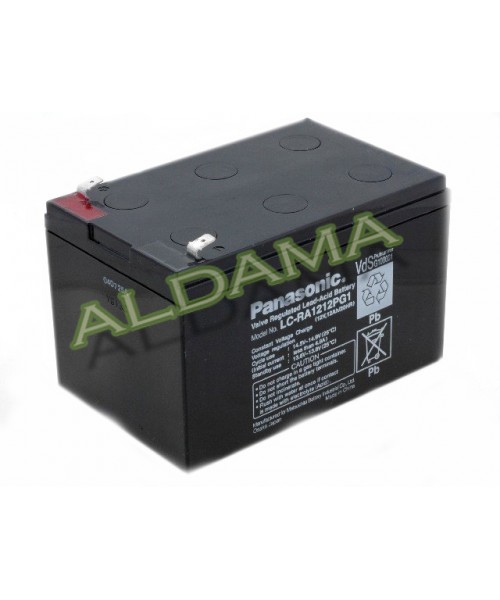 BATERIA LC-RA1212PG/PG1 12V 12Ah PANASONIC