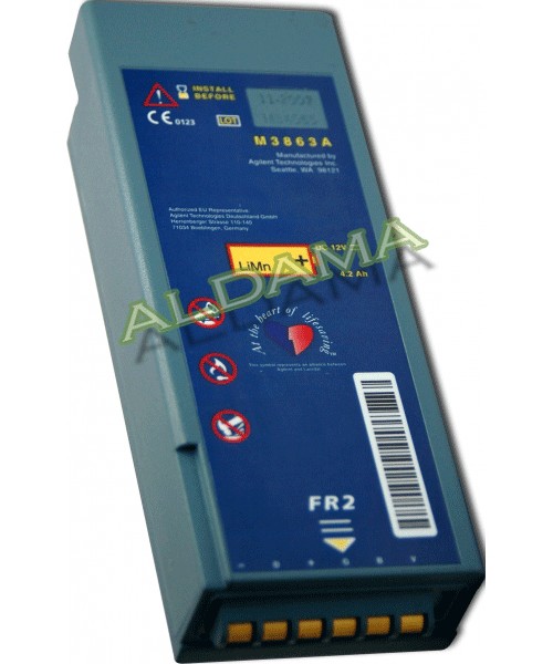 PILA DE LITIO FR2 AED 12V 4,2Ah M3863A PHILIPS