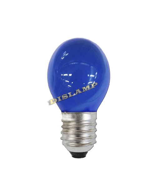 Lámpara Esférica 240V 25W E27 AZUL 007242